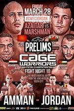 Watch Cage Warriors Fight Night 10 Facebook Prelims Viooz