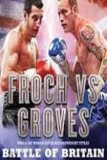 Watch Carl Froch vs George Groves Viooz