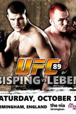 Watch UFC 89: Bisping v Leben Viooz