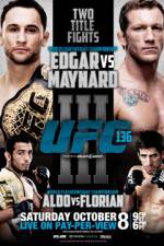 Watch UFC 136 Edgar vs Maynard III Viooz
