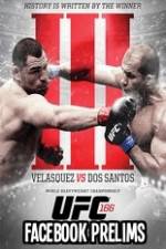 Watch UFC 166: Velasquez vs. Dos Santos III Facebook Fights Viooz