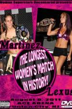 Watch Martinez vs Lexus Longest Match in History Viooz