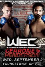 Watch WEC 43 Cerrone vs. Henderson Viooz