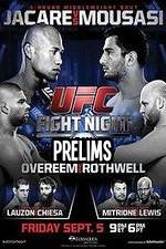 Watch UFC Fight Night 50 Prelims Viooz