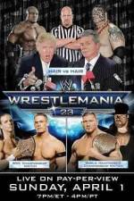 Watch WrestleMania 23 Viooz