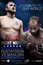 Watch UFC Fight Night 38 Gustafsson vs Manuwa Viooz