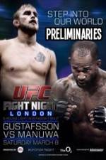 Watch UFC Fight Night 38: Gustafsson vs. Manuwa Preliminaries Viooz