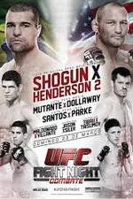 Watch UFC Fight Night Shogun vs Henderson 2 Viooz