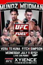 Watch UFC on FUEL 4: Munoz vs. Weidman Viooz