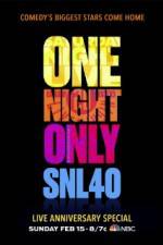 Watch Saturday Night Live 40th Anniversary Special Viooz