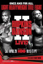 Watch Boxing Light Heavyweight Hopkins vs Dawson II Viooz