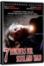 Watch Seven Murders for Scotland Yard Viooz