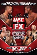 Watch UFC on FX 5 Browne Vs Bigfoot Viooz