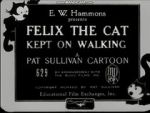Watch Felix the Cat Kept on Walking (Short 1925) Megashare